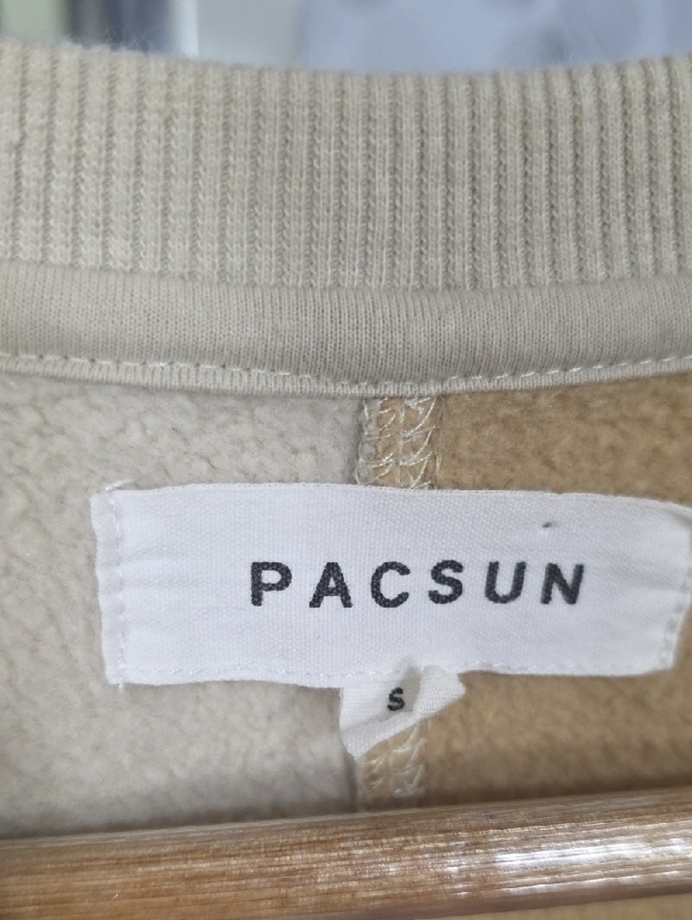 PacSun Vintage Vibe Colorblock Sweatshirt - Picture 2 of 6
